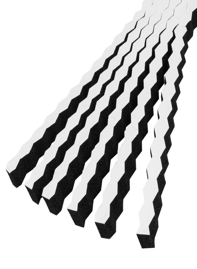 NVX UNIFRING 6 Piece Universal Self-Adhesive Foam Speaker Ring Baffle Kit – 1” Thick Acoustic Foam for 1" to 6"x9" Speakers – Improves Sound Quality, Reduces Vibration, Waterproof Automotive-Grade - Image 2